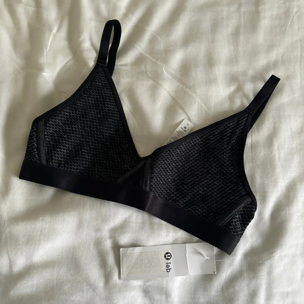 129 🆕 Lululemon Lab Divert Bra Black